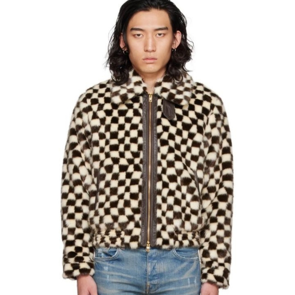 Amiri Faux-Fur Jacket